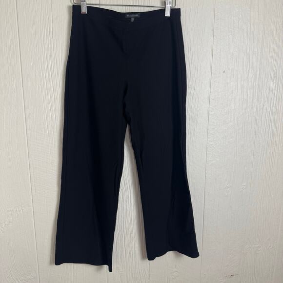 Eileen Fisher Black Pull On Elastic Waist Pants Size XS Minimalist Contemporary - Picture 8 of 12
